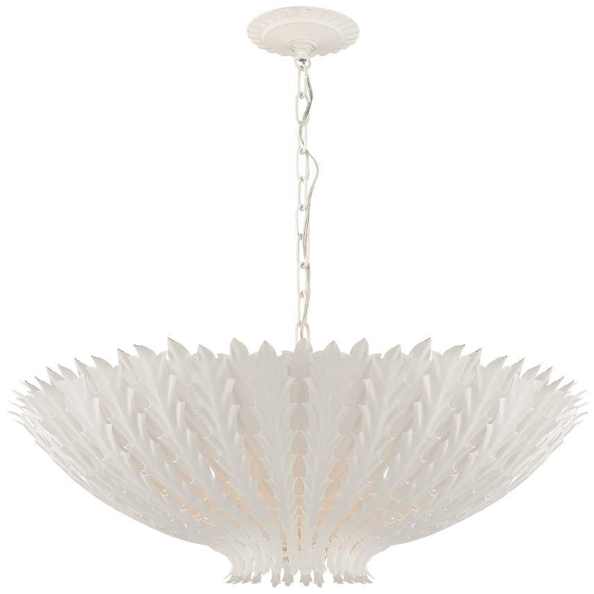 Hampton Medium Chandelier-Plaster White