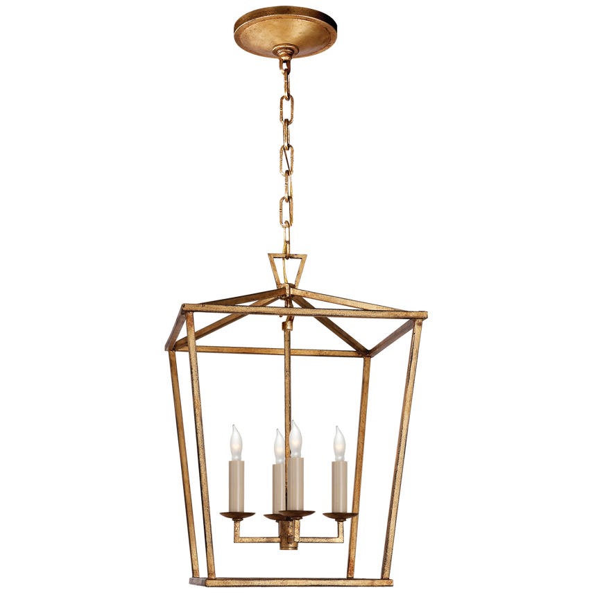 Darlana Small Lantern-Glided Iron