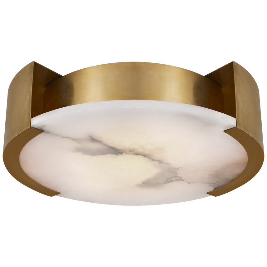 Melange Large Flush Mount-Brass