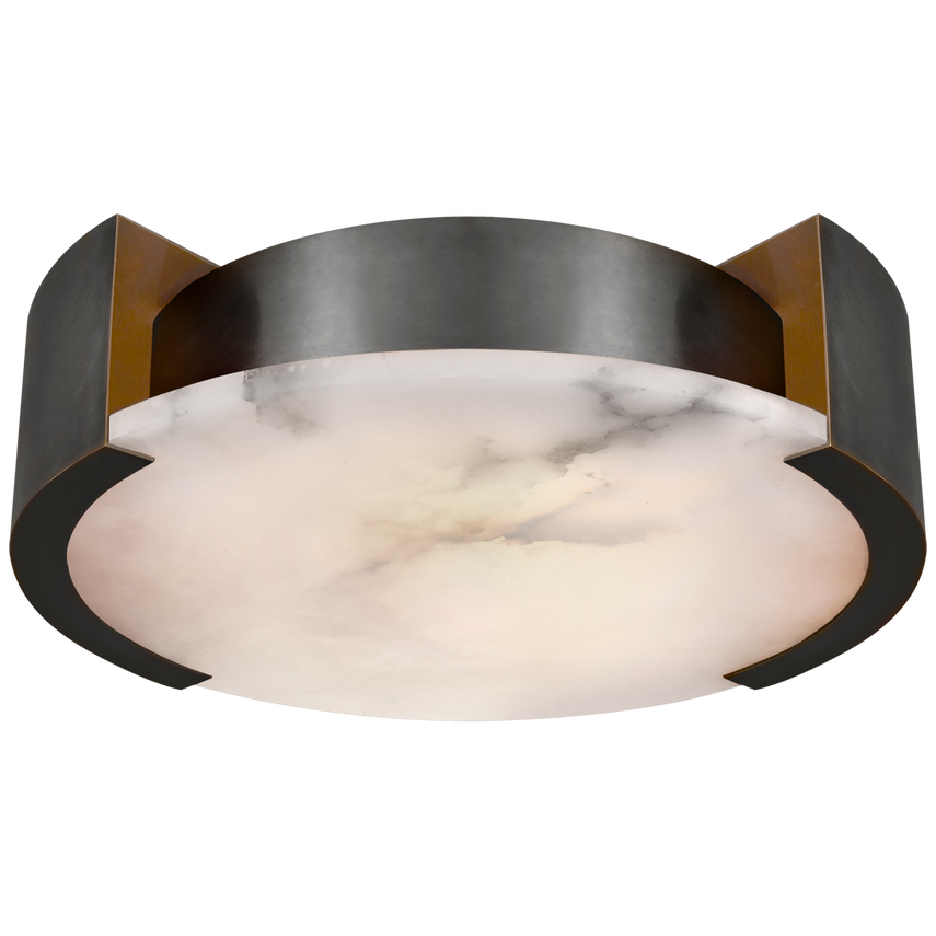 Melange Large Flush Mount-Bronze