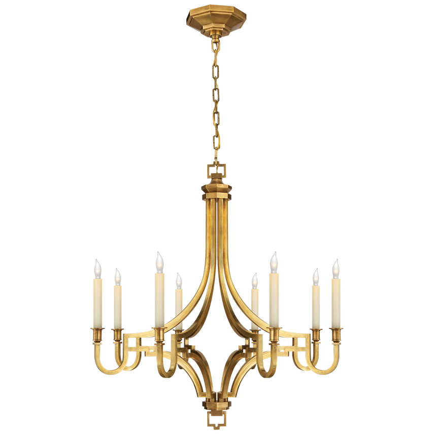 Mykonos Medium Chandelier-Brass