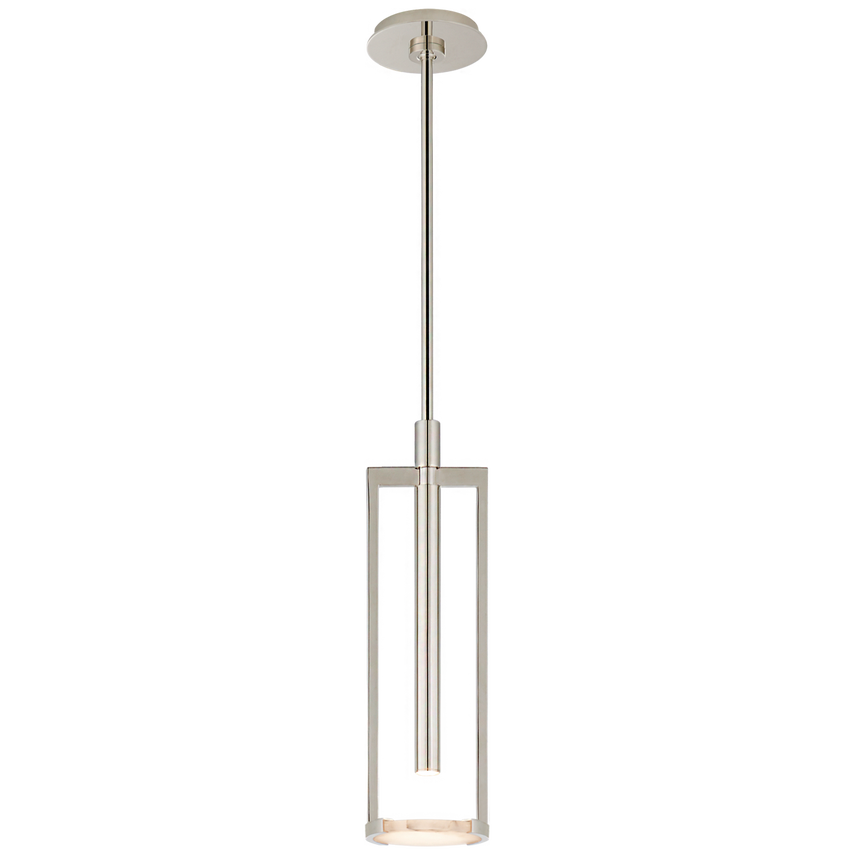 Melange Small Floating Disc Pendant-Nickel