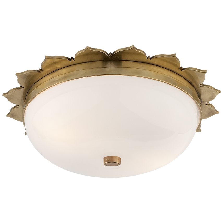 Rachel Small Flush Mount-Brass