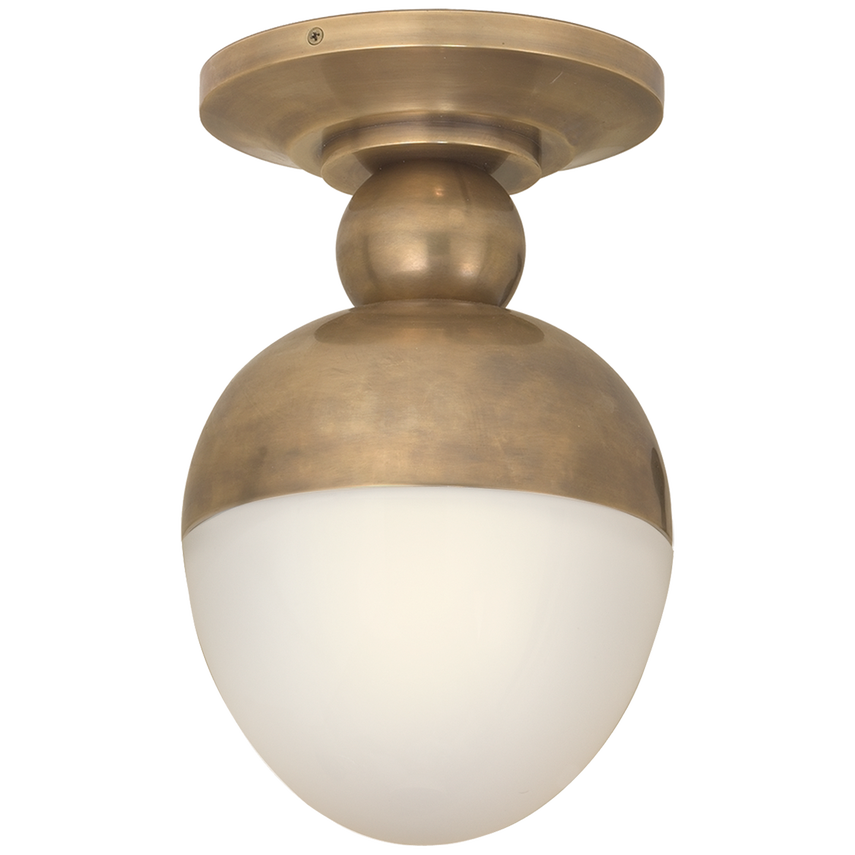 Clark Flush Mount-Brass