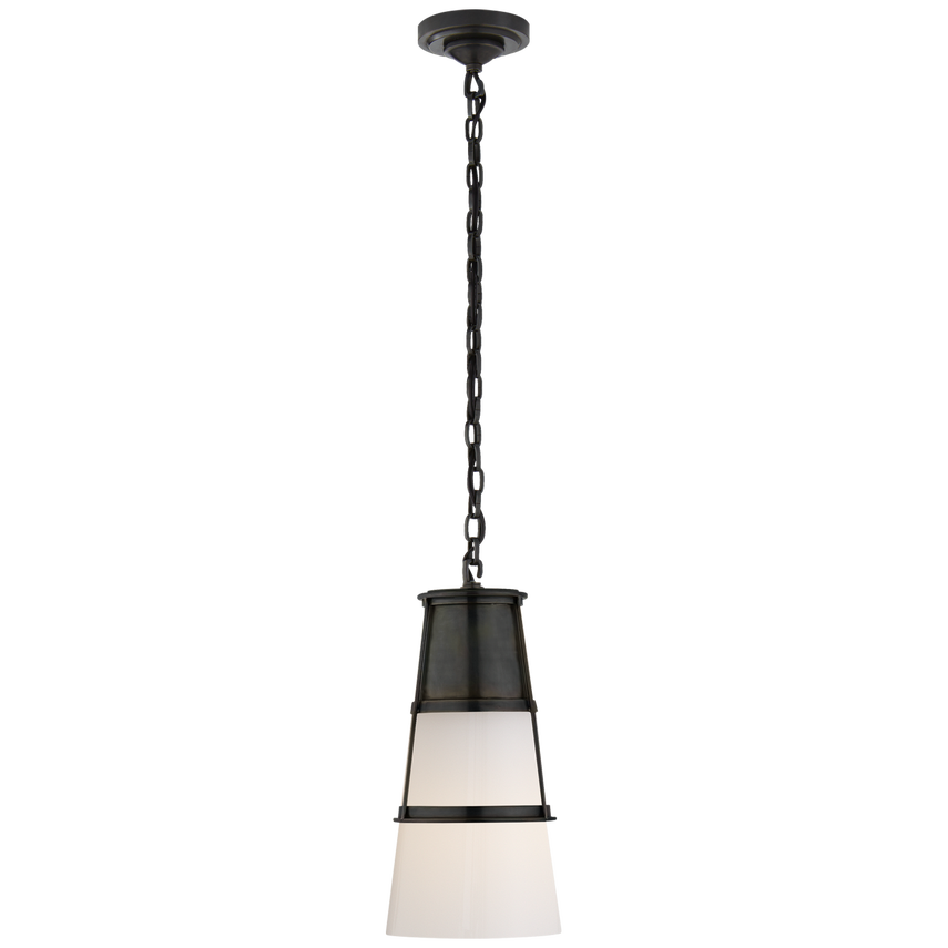 Robinson Medium Pendant-Bronze/White