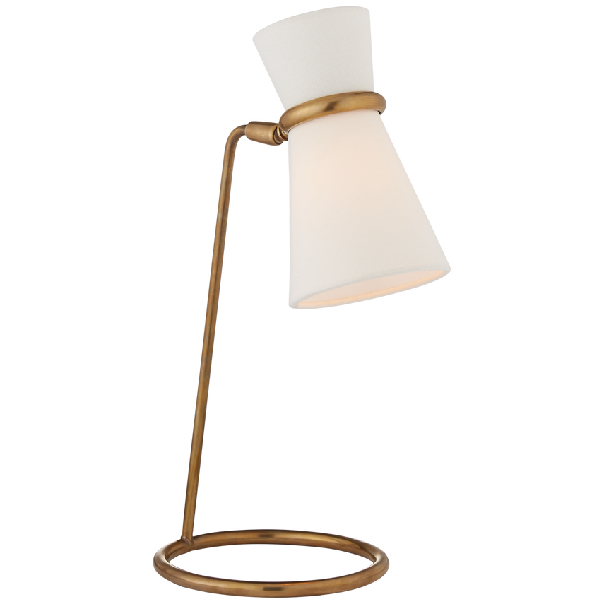Clarkson Table Lamp-Brass