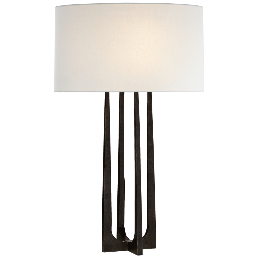 Scala Hand-Forged Table Lamp Aged Iron