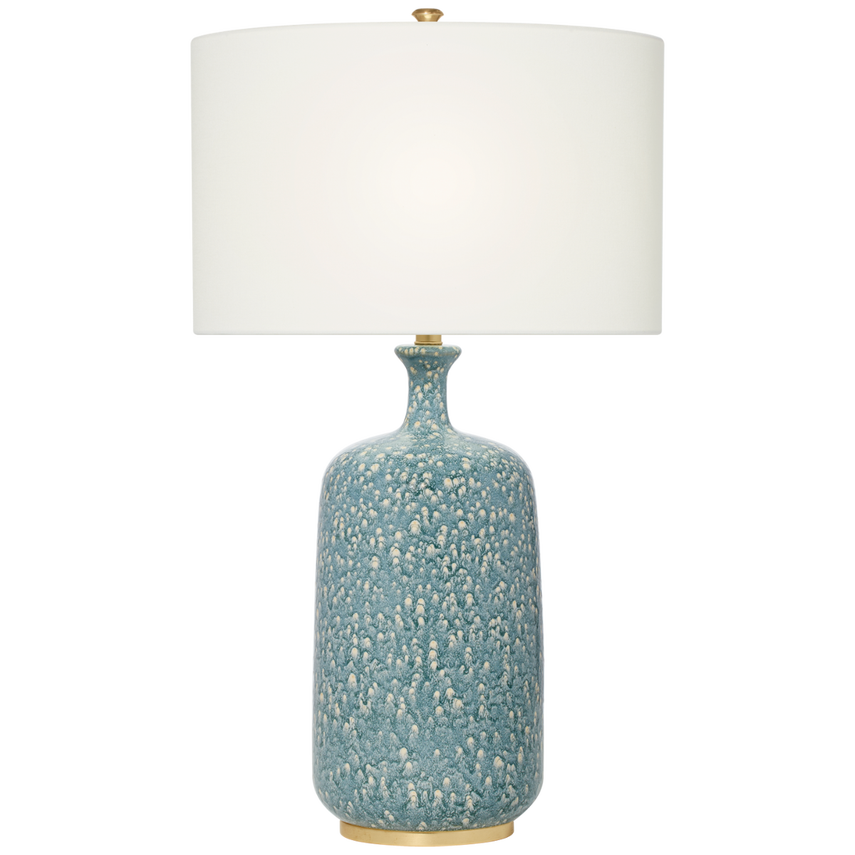 Culloden Table Lamp-Blue Lagoon