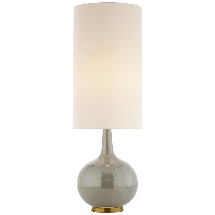 Hunlen Table Lamp-Shellish Gray