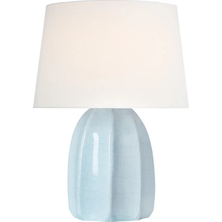 Melanie 12" Cordless Accent Lamp-Blue