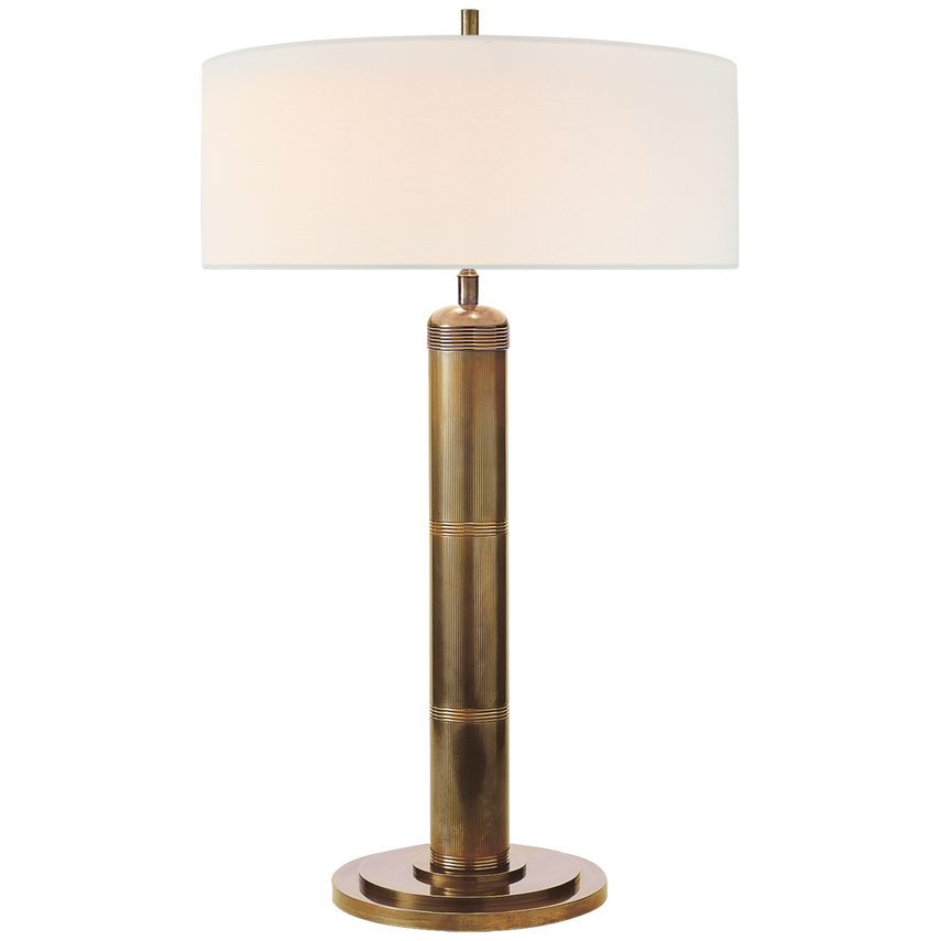 Longacre Tall Table Lamp-Brass