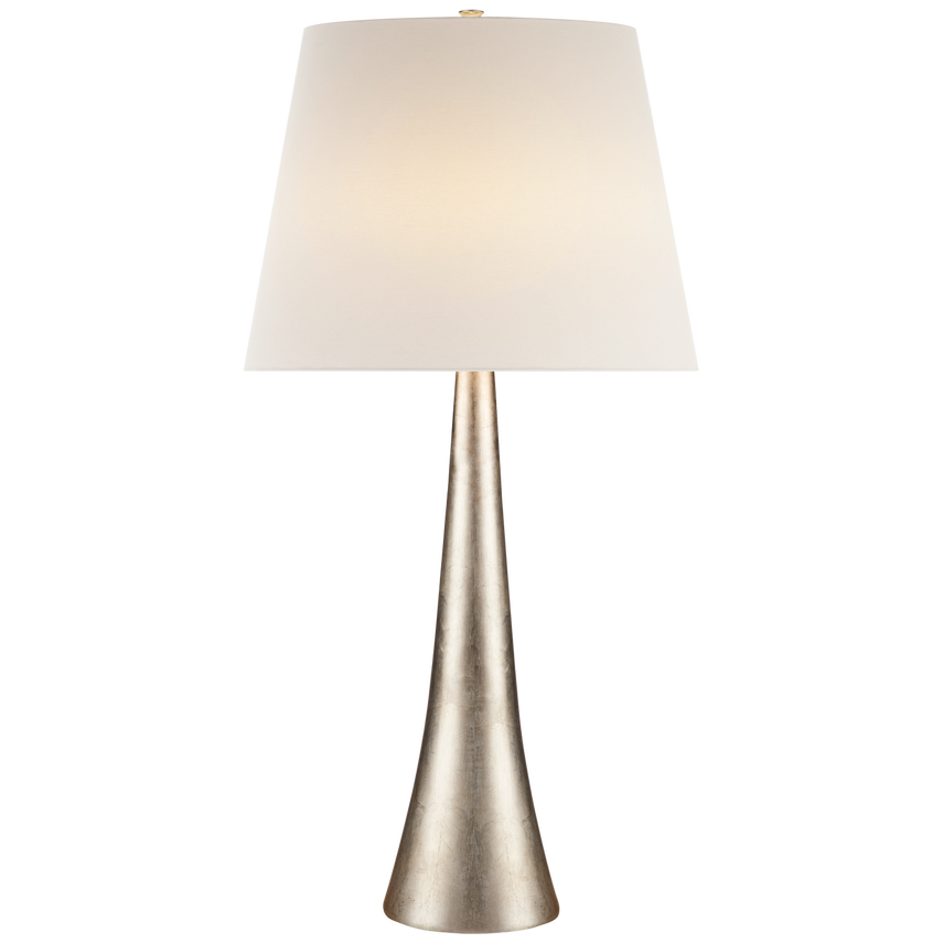 Dover Table Lamp-Silver Leaf