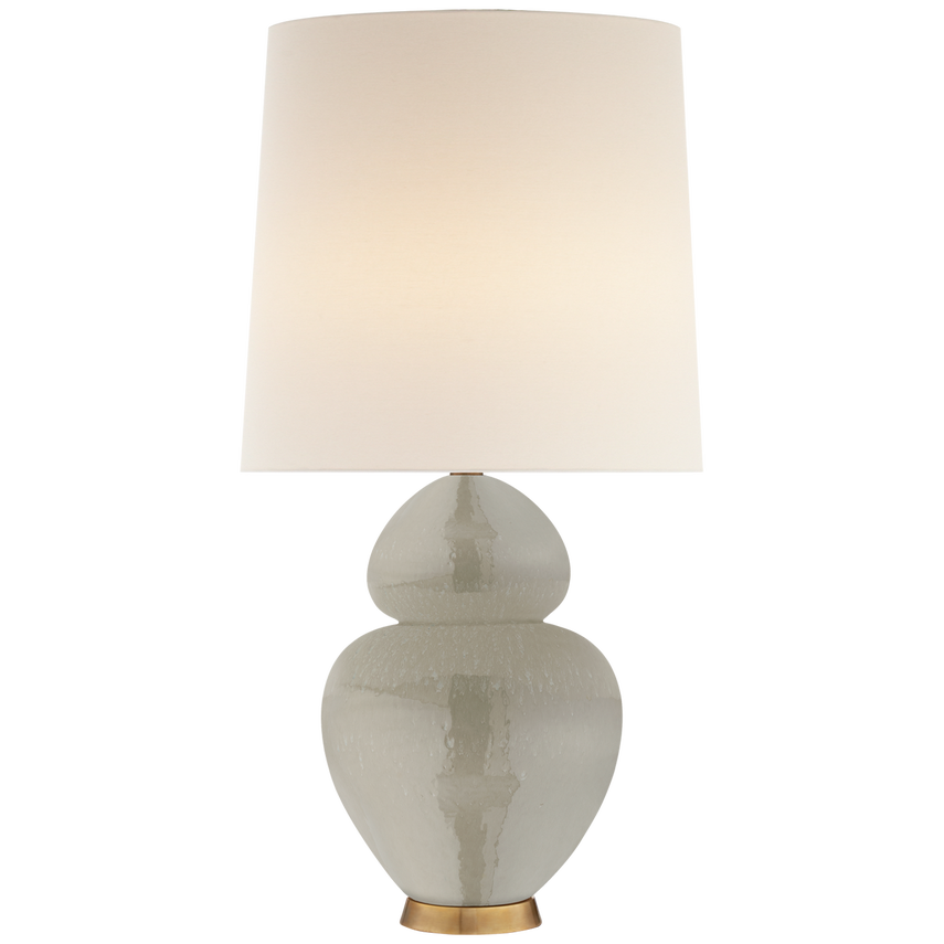 Michelena Table Lamp-Shellish Gray