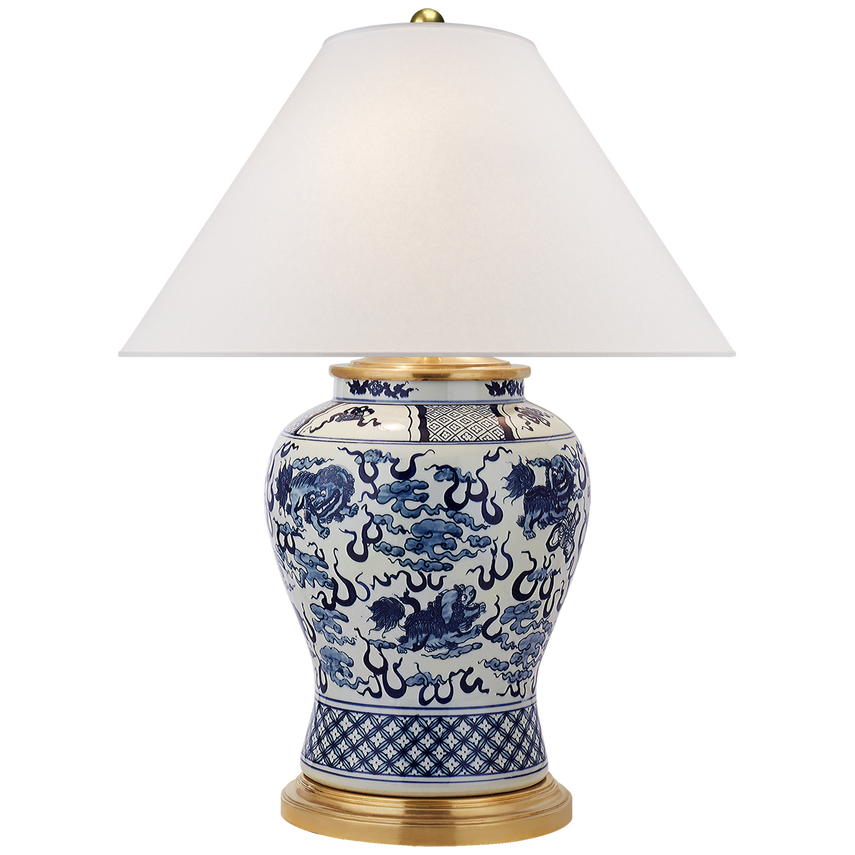 Foo Dog Medium Table Lamp-RALPH LAUREN