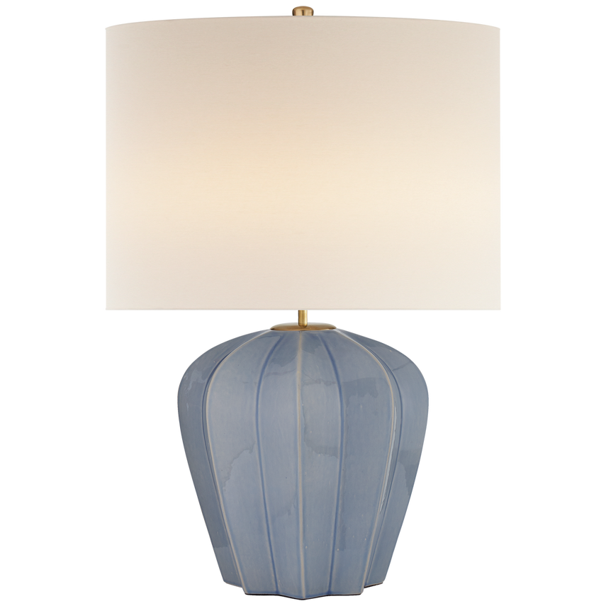 Pierrepont Medium Table Lamp-Blue