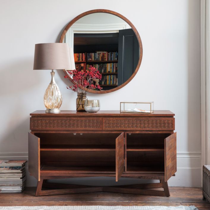 Boho 3 Door 2 Drawer Sideboard