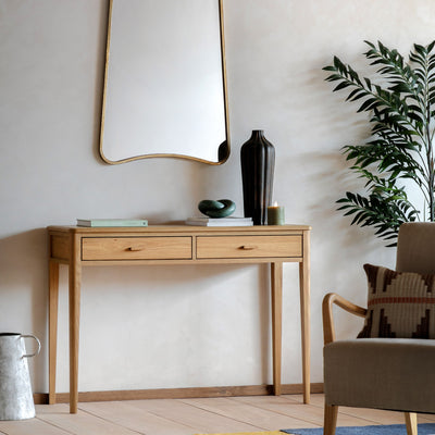 Camden 2 Drawer Console Natural