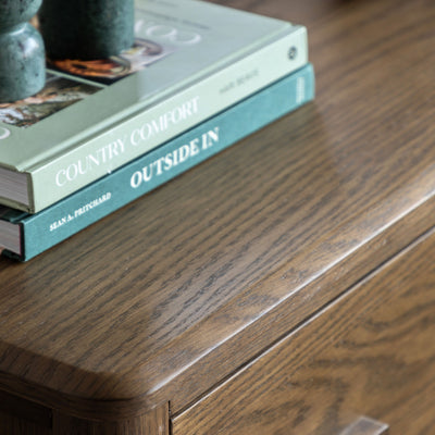 Camden 3 Drawer Chest Walnut