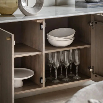 Marmo 3 Door Sideboard
