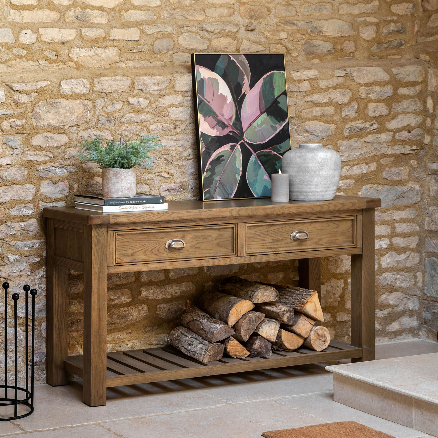 Hardwick Console Table 2 Drawer