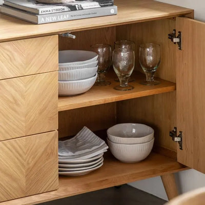 Milano 2Dr/3Drwr Sideboard