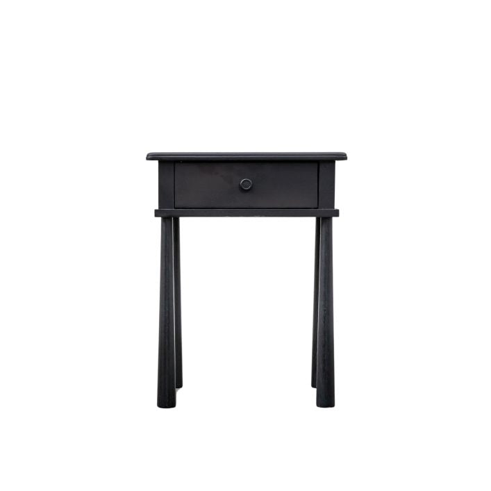 Wycombe 1 Drawer Bedside Black