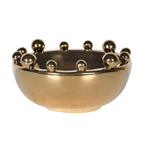 Gold Trinket Bobble Bowl