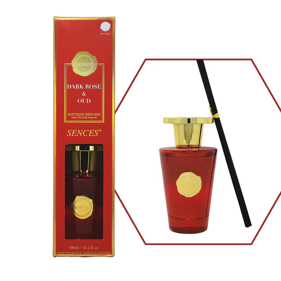 Sences Dark Rose & Oud -300ml