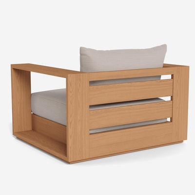 Andrew Martin Bora Swivel Chair Teak