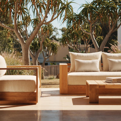 Andrew Martin Bora 3 Seater Sofa Teak