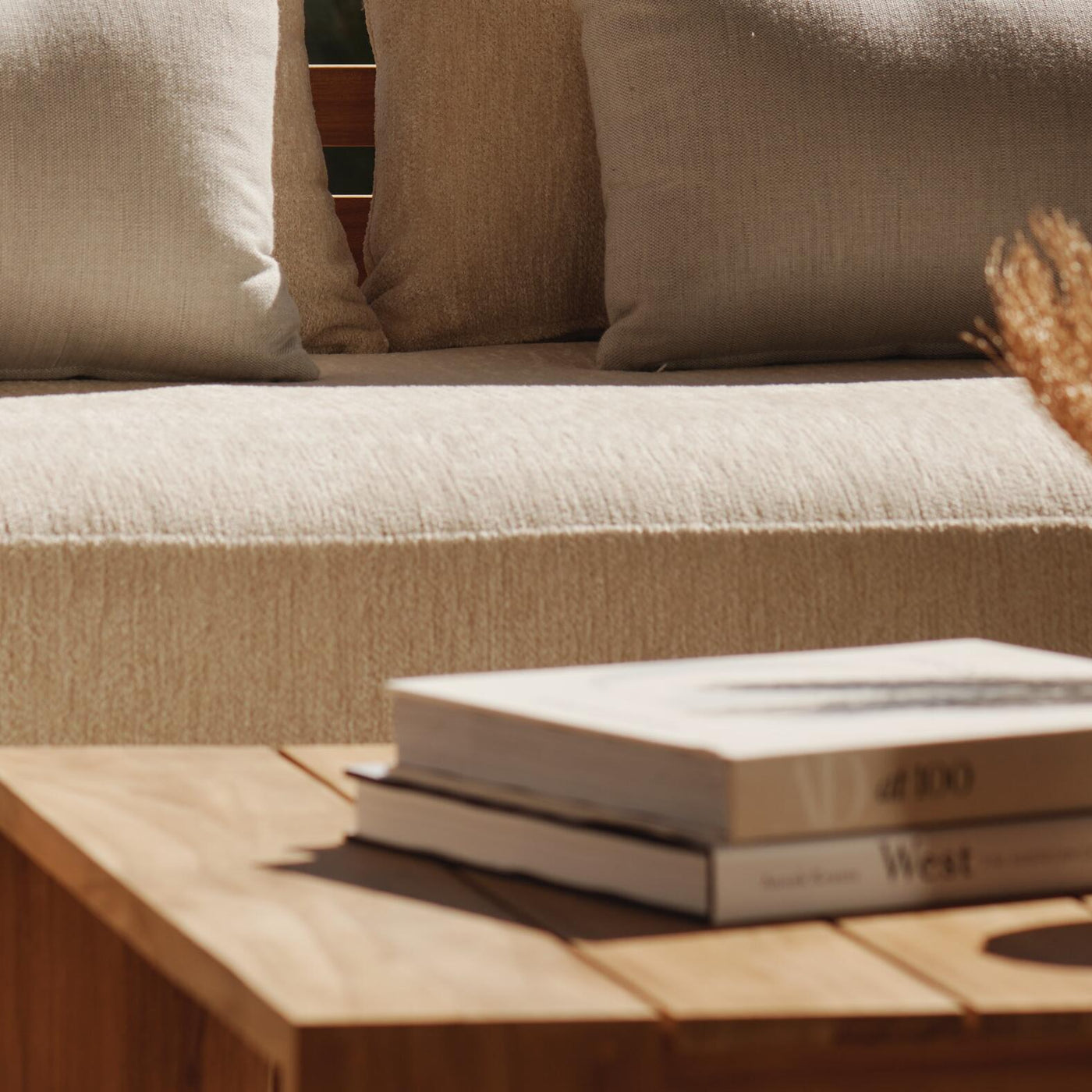 Andrew Martin Bora 3 Seater Sofa Teak