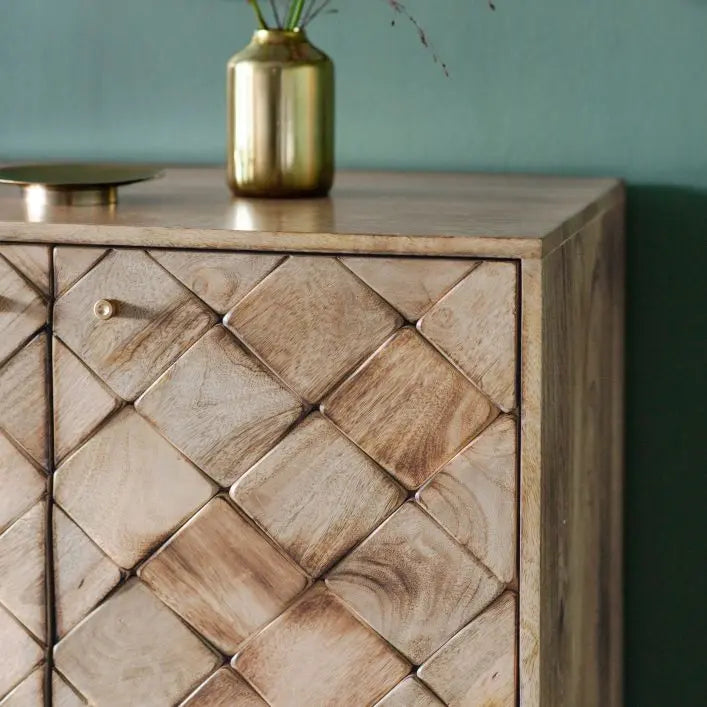 Tuscany 2 Door Sideboard Burnt Wax