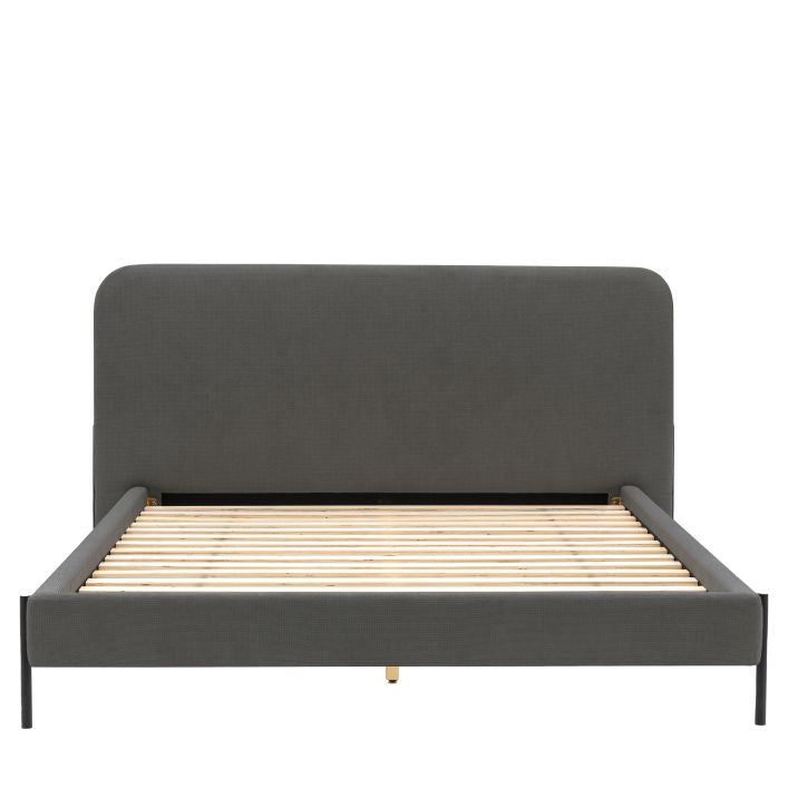 Oslo Bedstead King Warm Grey