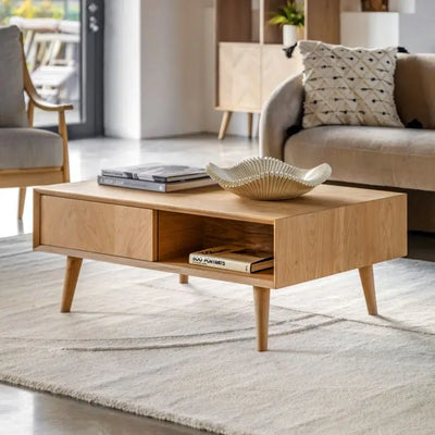 Milano 2 Drawer Coffee Table