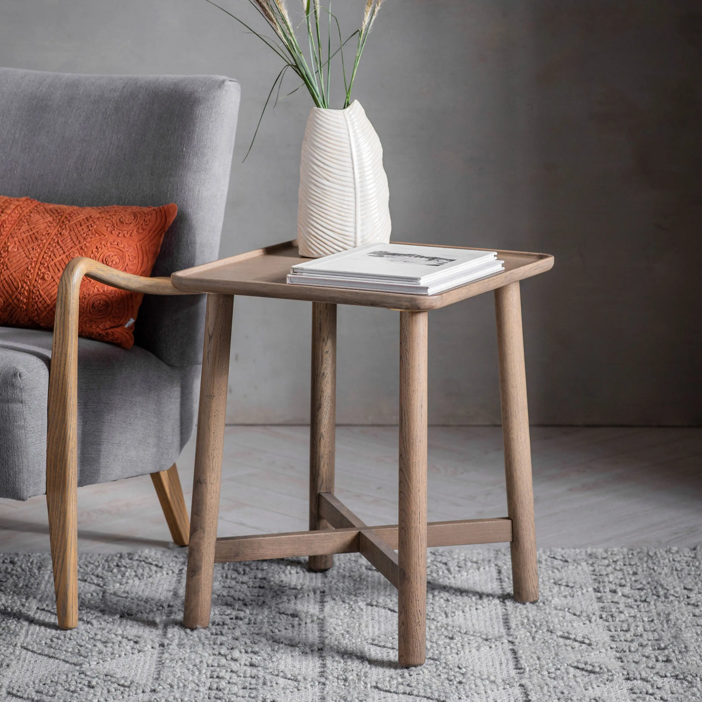 Kingham Side Table Grey