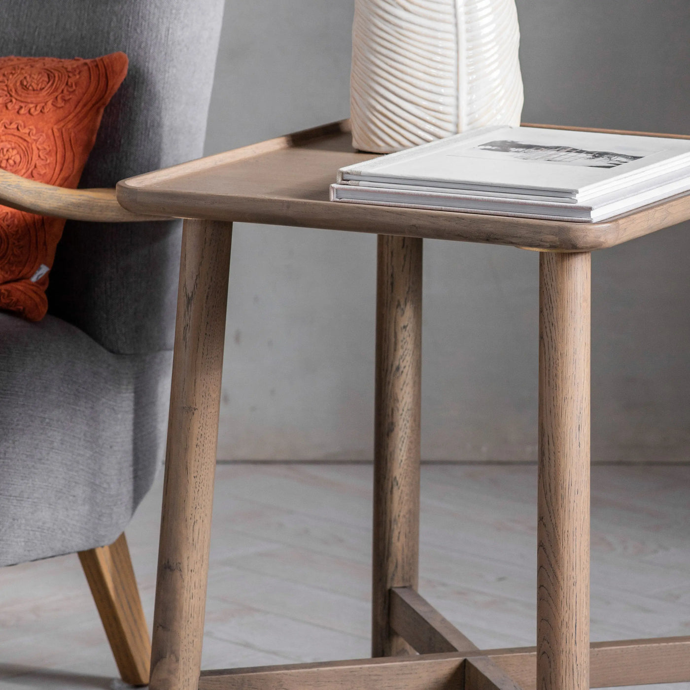 Kingham Side Table Grey