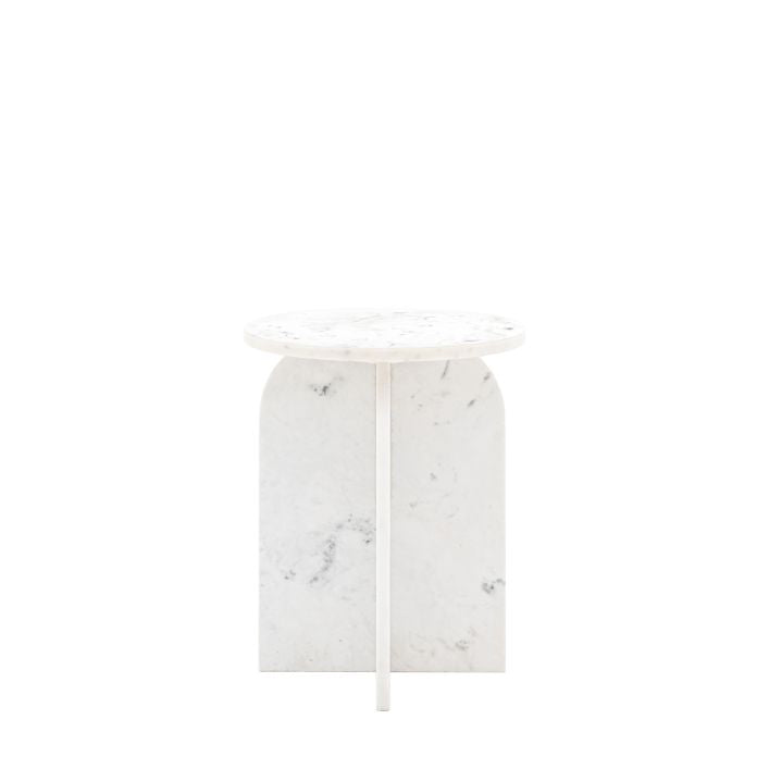 Amalfi Side Table (White)