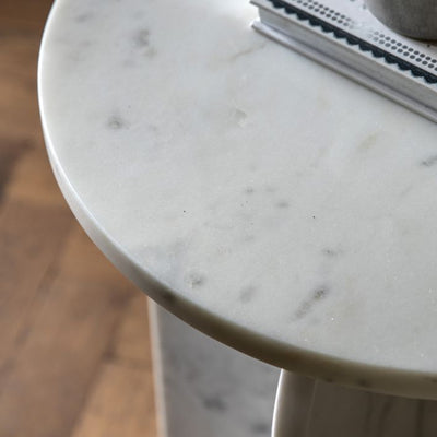 Amalfi Side Table (White)