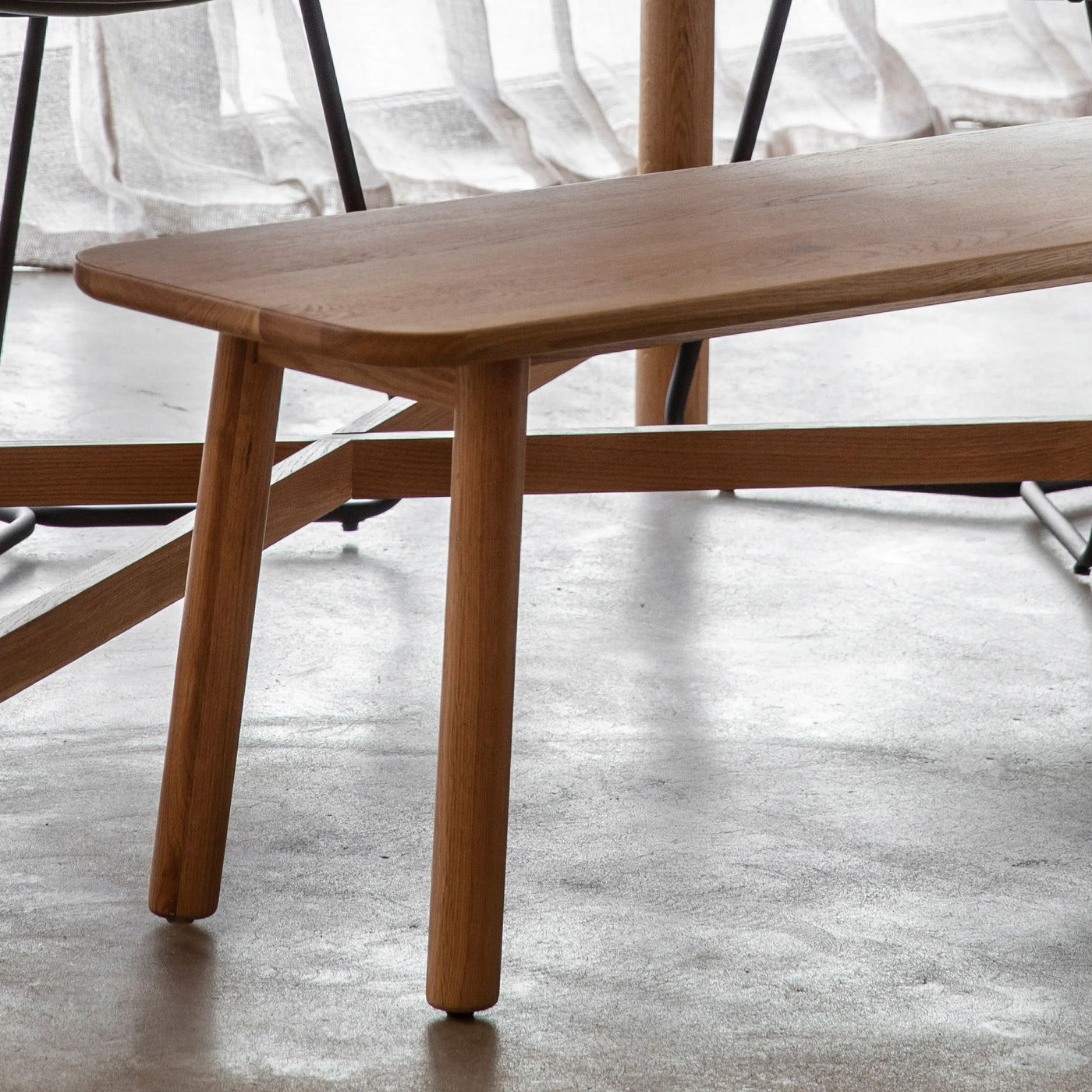 Kingham Dining Bench Oak