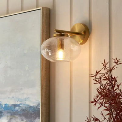 Jacob Wall Light Warm Brass