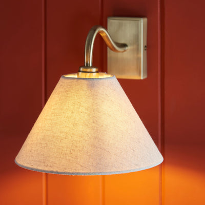 Knole Wall Light-Antique Brass
