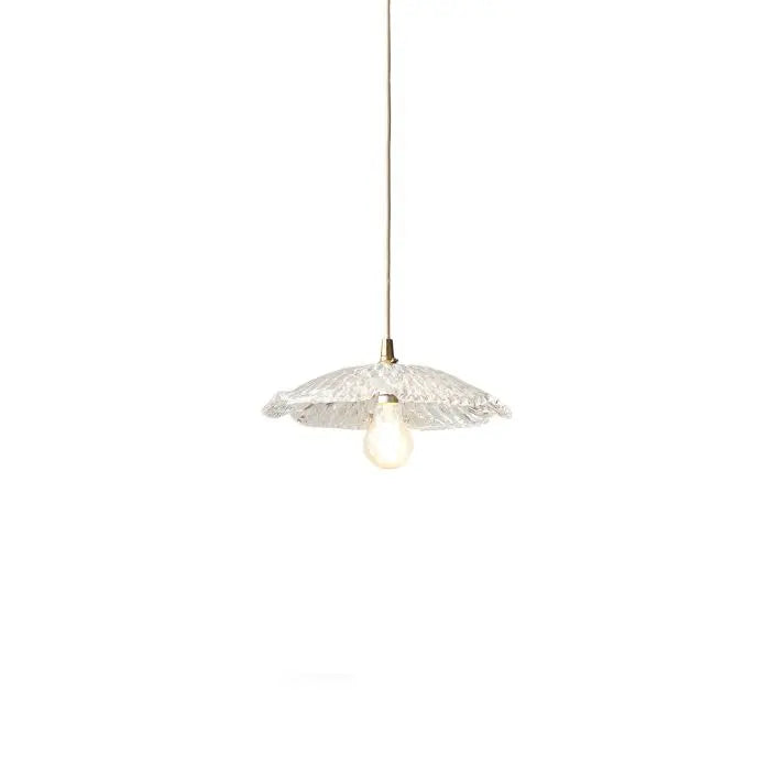Orchid 1 Pendant Light Clear glass