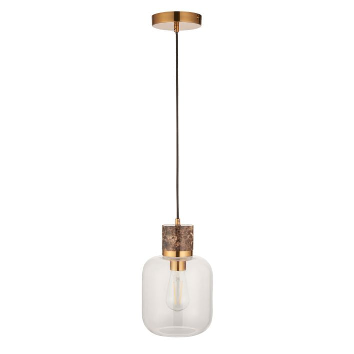 Travi Pendant Light Dark Brown