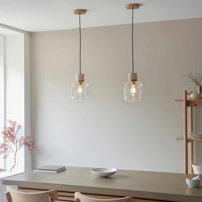 Travi Pendant Light Travertine