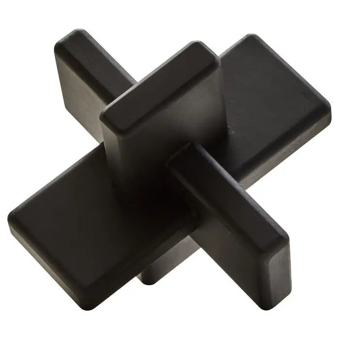 Cato Black Wood Sculpture