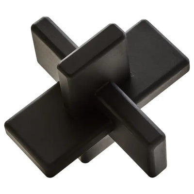 Cato Black Wood Sculpture