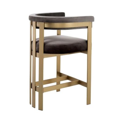 EICHHOLTZ Bar Stool Clubhouse-Grey
