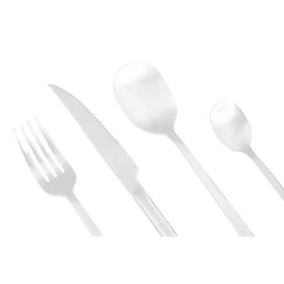 Amy 16 Piece Cutlery Set-Silver