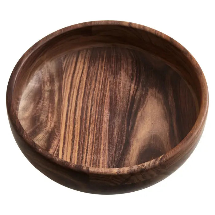 Rosi Small Round Sheesham Wood Salad Bowl