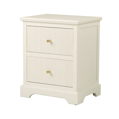 London 2 Drawer Bedside Table